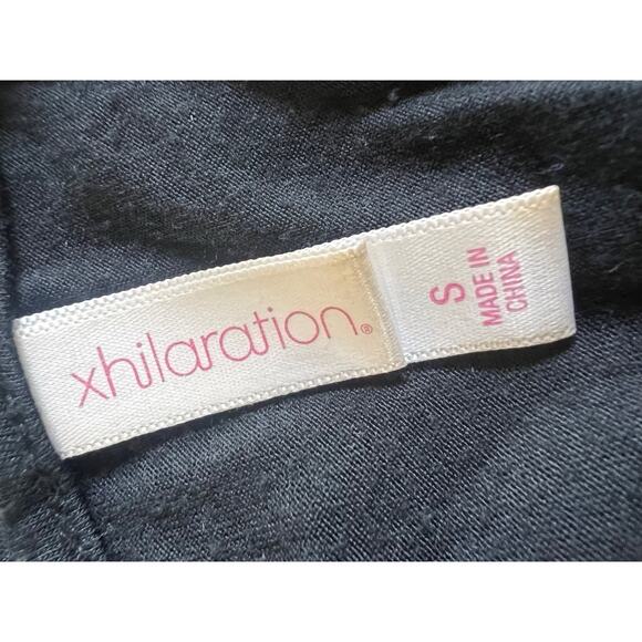 Xhilaration Black Bohemian Racerback Tanktop With Beaded Neckline Size S - Picture 4 of 8